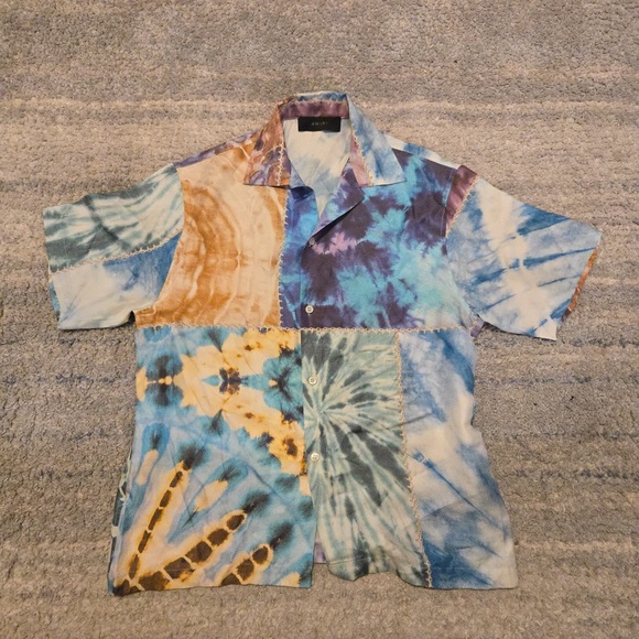 amiri tie dye shirt